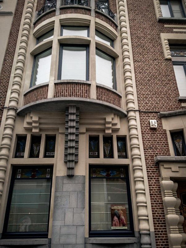 Een woongevel in art deco in Sint-Niklaas (Waasland)