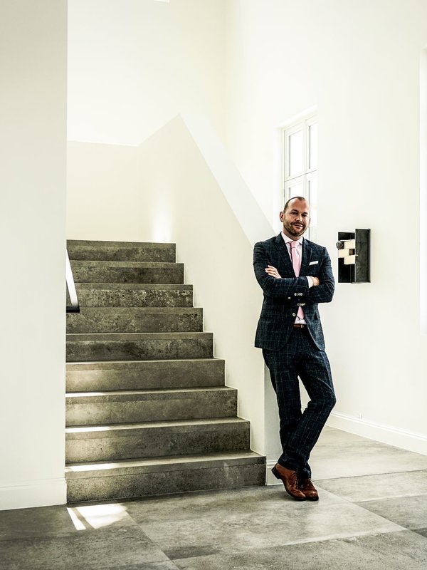 De manager Peter van De Koolputten in Waasmunster (Waasland)