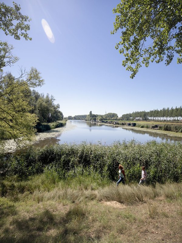 Wandelen langs de Saleghem kreken in Sint-Gillis-Waas (Waasland)