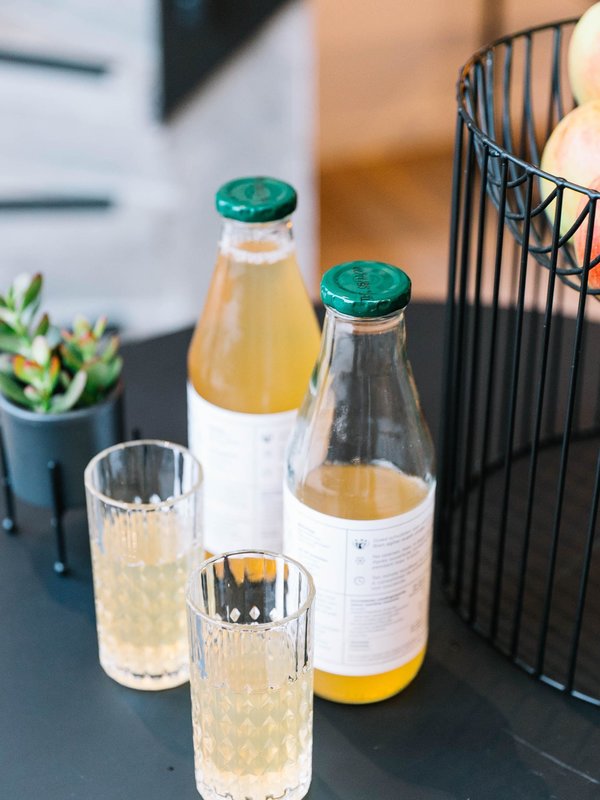 Appelsap uit de regio in Trust Hotel in Beveren-Kruibeke-Zwijndrecht in het Waasland