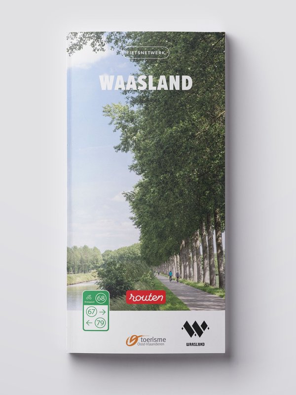 Fietsnetwerk Waasland knooppuntenkaart