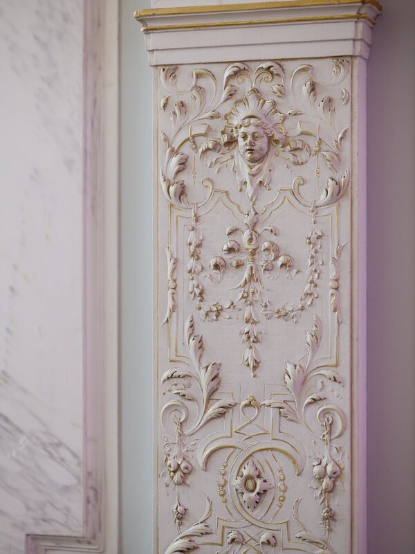 Details van het interieur