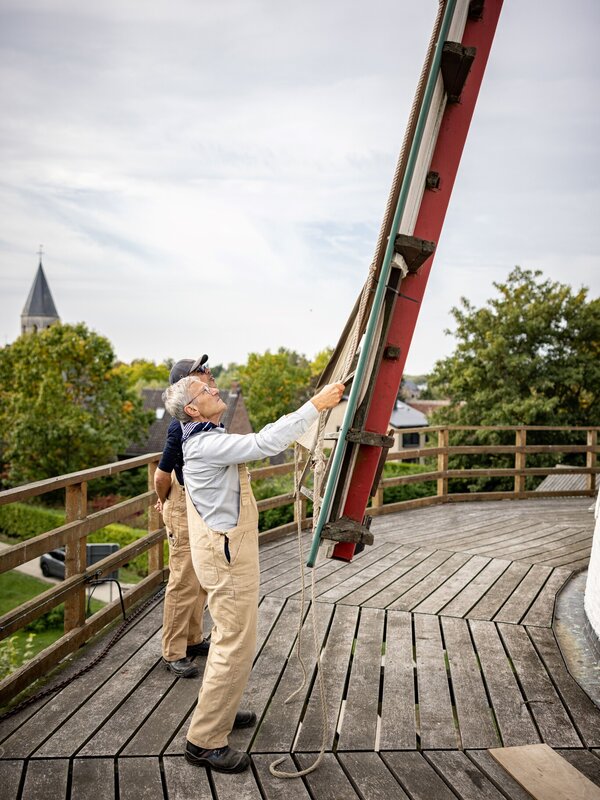 Molenaars aan de Roomanmolen
